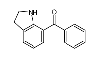 7-Benzoylindoline结构式