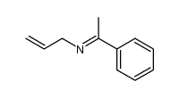 N-(1-phenylethylidene)prop-2-en-1-amine Structure