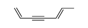 1,5-Heptadien-3-yne structure