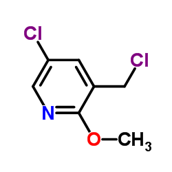 5-Chloro-3-chloromethyl-2-Methoxy-pyridine Structure