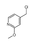 4-(Chloromethyl)-2-methoxypyridine structure