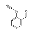 (2-formylphenyl) selenocyanate Structure