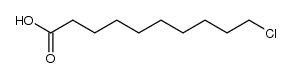 10-Chlorodecanoic acid structure
