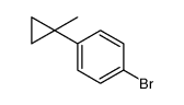 1-Bromo-4-(1-methylcyclopropyl)benzene structure