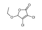 3,4-dichloro-2-ethoxy-2H-furan-5-one结构式