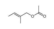 Essigsaeure-[(E)-2-methyl-2-butenyl]ester Structure