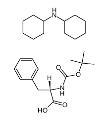 N-(tert-butoxycarbonyl)-3-phenyl-L-alanine, compound with dicyclohexylamine (1:1) picture