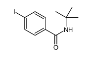 N-tert-butyl-4-iodobenzamide结构式