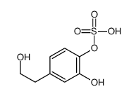 Hydroxy Tyrosol 4-Sulfate结构式