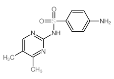 4-amino-N-(4,5-dimethylpyrimidin-2-yl)benzenesulfonamide Structure