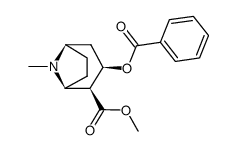 (+)-cocaine Structure