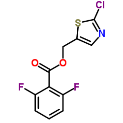 (2-Chloro-1,3-thiazol-5-yl)methyl 2,6-difluorobenzoate Structure