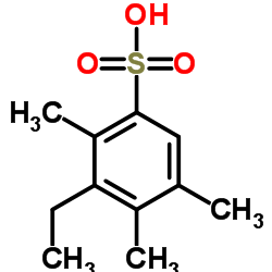 Benzenesulfonic acid, 3-ethyl-2,4,5-trimethyl- (9CI)结构式