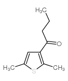 1-(2,5-dimethylthiophen-3-yl)butan-1-one结构式