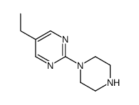 5-Ethyl-2-(1-piperazinyl)pyrimidine Structure