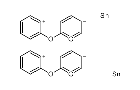 4-(phenyl-2-yliumoxy)benzen-1-ide compound withl2-stannane and methane (2:2:4)结构式