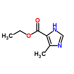 ethyl 5-methyl-4-imidazolecarboxylate Structure