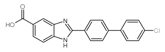 2-(4'-Chlorobiphenyl-4-yl)-1H-benzimidazole-5-carboxylic acid picture