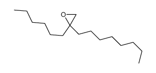 2-hexyl-2-octyloxirane Structure