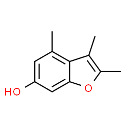 6-Benzofuranol,2,3,4-trimethyl-(9CI)结构式