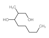 2-methyloctane-1,3-diol结构式