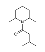Piperidine, 2,6-dimethyl-1-(3-methyl-1-oxobutyl)- (9CI)结构式