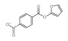 2-furyl 4-nitrobenzoate结构式