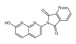 6-(7-oxo-7,8-dihydro-[1,8]naphthyridin-2-yl)-pyrrolo[3,4-b]pyridine-5,7-dione Structure