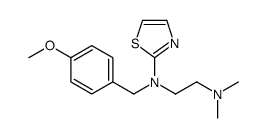 N'-[(4-methoxyphenyl)methyl]-N,N-dimethyl-N'-(1,3-thiazol-2-yl)ethane-1,2-diamine Structure