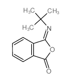 1(3H)-Isobenzofuranone,3-[(1,1-dimethylethyl)imino]-结构式