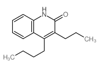 4-butyl-3-propyl-1H-quinolin-2-one Structure