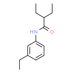 Butanamide, 2-ethyl-N-(3-ethylphenyl)- (9CI) Structure