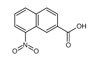 8-nitro-2-naphthoic acid Structure