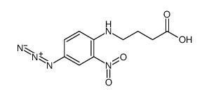 4-(4-azido-2-nitroanilino)butanoic acid Structure