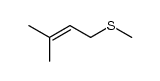 methyl isoprenyl sulfide结构式