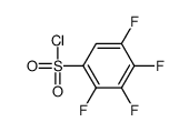 2,3,4,5-tetrafluorobenzenesulfonyl chloride结构式