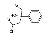α-(bromomethyl)-α-(2,2-dichloroethyl)benzenemethanol Structure