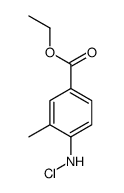 ethyl 4-(chloroamino)-3-methylbenzoate Structure