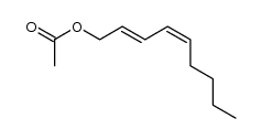 (2E,4Z)-nona-2,4-dien-1-yl acetate Structure