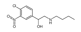 α-<4-Chlor-3-nitrophenyl>-β-aminoaethanol Structure