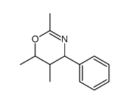 2,5,6-trimethyl-4-phenyl-5,6-dihydro-4H-1,3-oxazine Structure