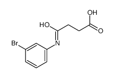 4-(3-bromoanilino)-4-oxobutanoic acid结构式