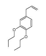 4-prop-2-enyl-1,2-dipropoxybenzene结构式