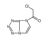 2-chloro-1-imidazo[2,1-e]tetrazol-4-ylethanone结构式