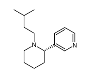 1-(3-methyl-butyl)-1,2,3,4,5,6-hexahydro-[2,3']bipyridinyl结构式