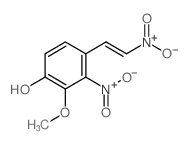 2-methoxy-3-nitro-4-[(E)-2-nitroethenyl]phenol picture