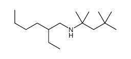2-ethyl-N-(2,4,4-trimethylpentan-2-yl)hexan-1-amine Structure