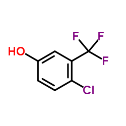 4-Chloro-3-(trifluoromethyl)phenol structure