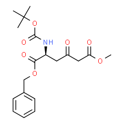 Benzyl-2-N-BOC-5-carbomethoxy-4-oxo-pentanate picture