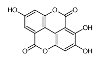 1,2,7-Trihydroxy-[1]benzopyrano[5,4,3-cde][1]benzopyran-5,10-dione结构式